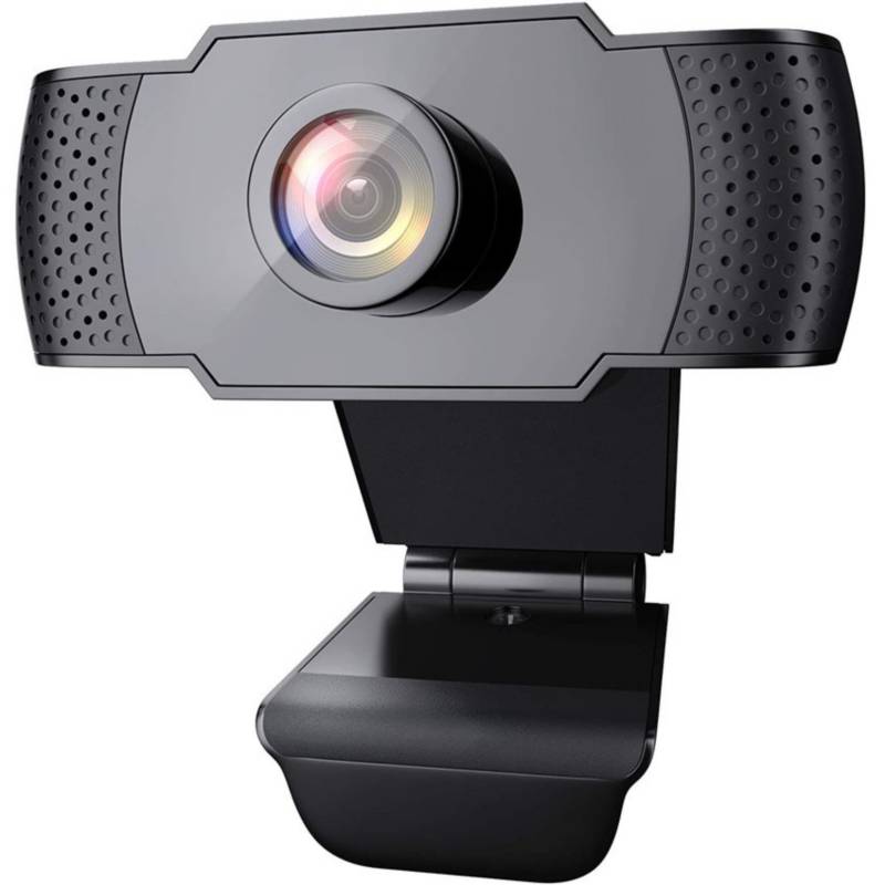 GENERICO - Camara web webcam con micrófono para computadora y portátil