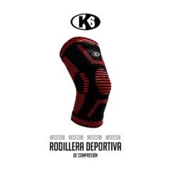 K6 - Rodillera compresión crossfit gym k6