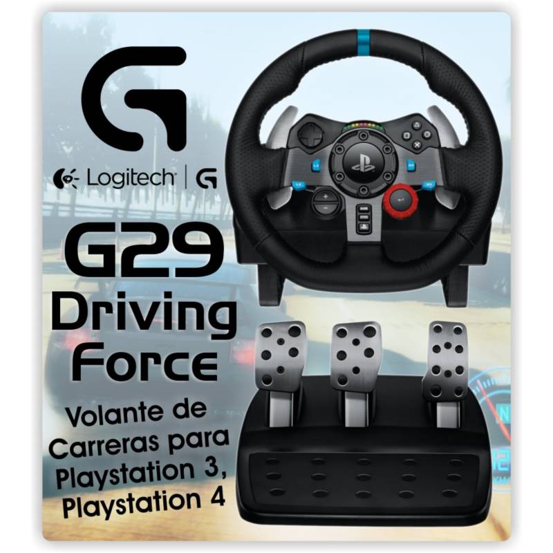 Volante Carreras Trueforce PS4 y PS5 G923 Pc Palanca Cambios Logitech  LOGITECH
