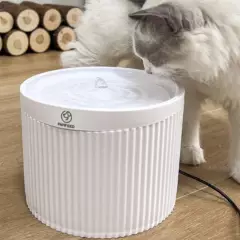 TOMOMI - Fuente de agua automática bebedero para gatos y perros