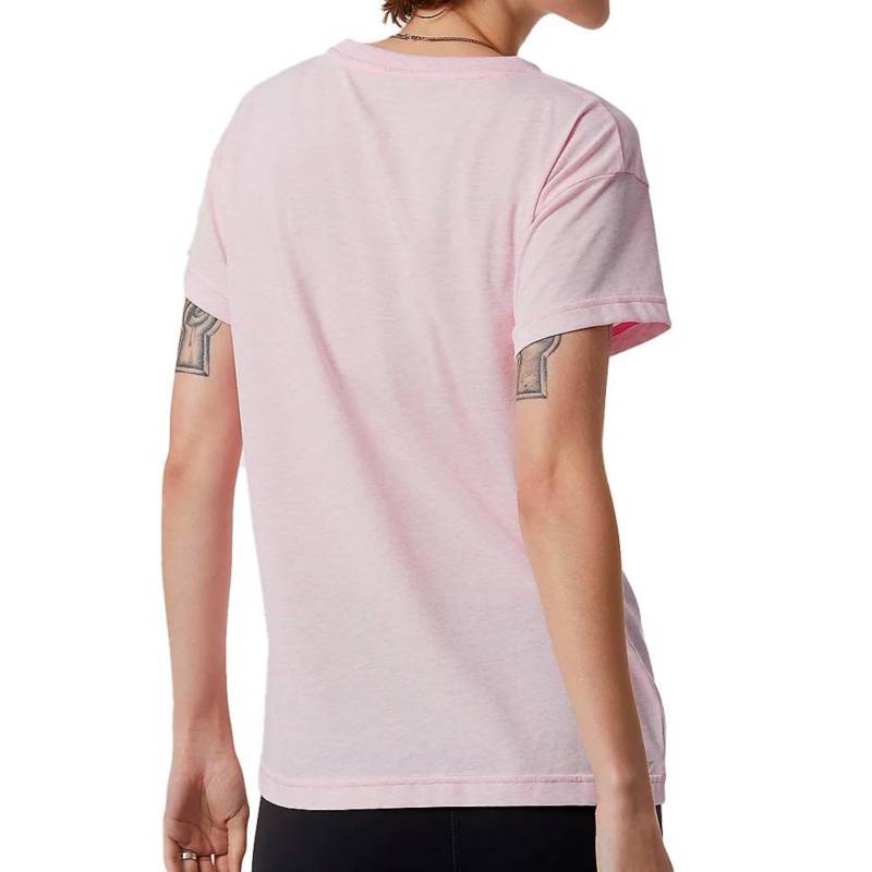 Camiseta New Balance Relentless Crew Para Mujer-Rosa NEW BALANCE