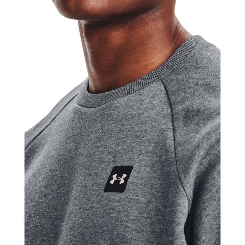 Chaqueta Deportiva Para Hombre Under Armour Pique Gris Claro