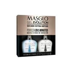 MASGLO - Kit masglo gel evolution 13,5 ml sistema 3 pasos