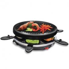 HOME ELEMENTS - Raclette Electrico Negro Home Elements