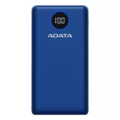ADATA - Power Bank 20000mah Carga Rápida Qcpd Adata P20000QCD Azul