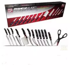 MIRACLE BLADE - Set de Cuchillos x 13 piezas Miracle Blade Cuchillo profesional