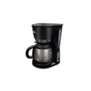 HE-6359 Cafetera Eléctrica con MOLEDOR de Café HOME ELEMENTS 12 Tazas  Negra-Acero Inox. Jarra de Vidrio - ÁBACO PyS - Filtro Purificador de Agua  (Quindío - Colombia)