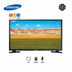 SAMSUNG - Televisor Samsung 32 T4300 Hd Smart Tv 2020 UN32T4300AKXZL