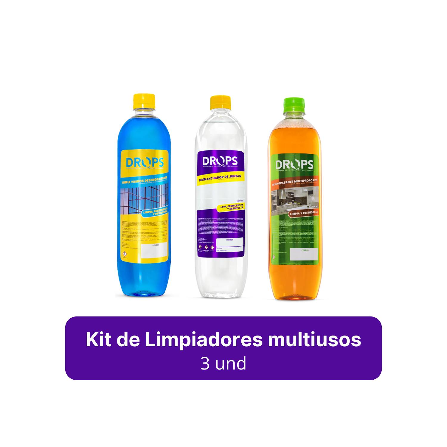 DROPS productos de limpieza (Kit) – Drops Colombia