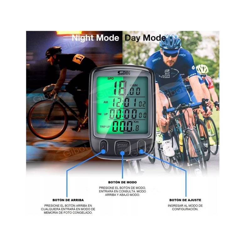 hacer los deberes engranaje sentido Velocímetro para bicicleta inalámbrico aprueba de agua 27 funciones  GENERICO | falabella.com