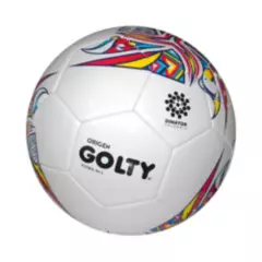 GOLTY - Balón De Fútbol Golty Origen No Profesional No.5-Blanco