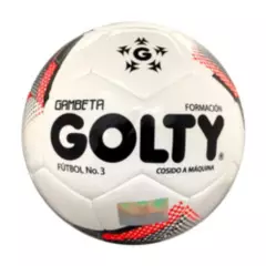 GOLTY - Balón Fútbol Golty Gambeta Ii #3-Blanco