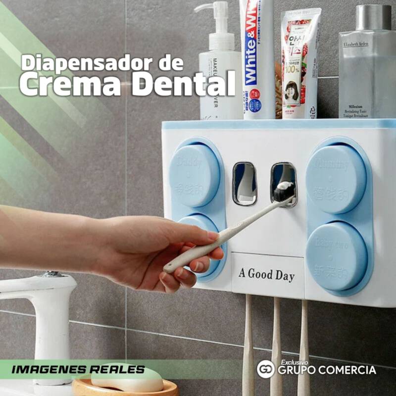 Esterilizador Cepillo Dental Organizador Dispensador Crema