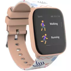MULTITECH - Reloj inteligente smartwatch infantil rosado