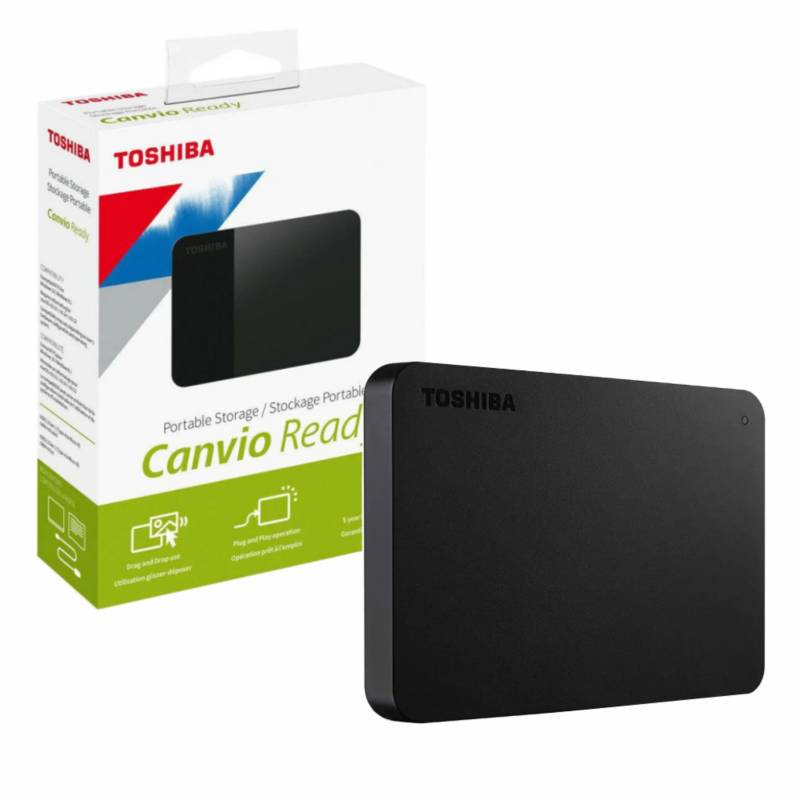 TOSHIBA - Disco Duro Extraible Portatil Toshiba 2tb