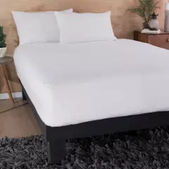 GENERICO - Protector Colchón 100 % impermeable cama Queen tipo sábana ajustable