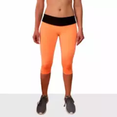 TYKHE - Leggings Corto Deportivo Mujer Tykhe Aria Naranja