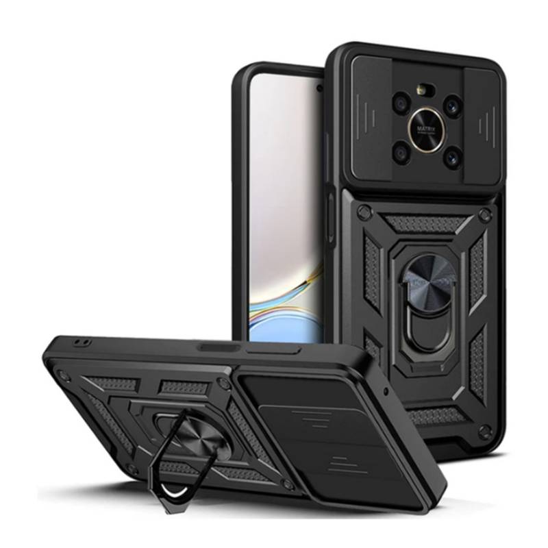 GENERICO - Funda Case Protector De Cámara Slider Compatible Huawei Nova Y90 Negro
