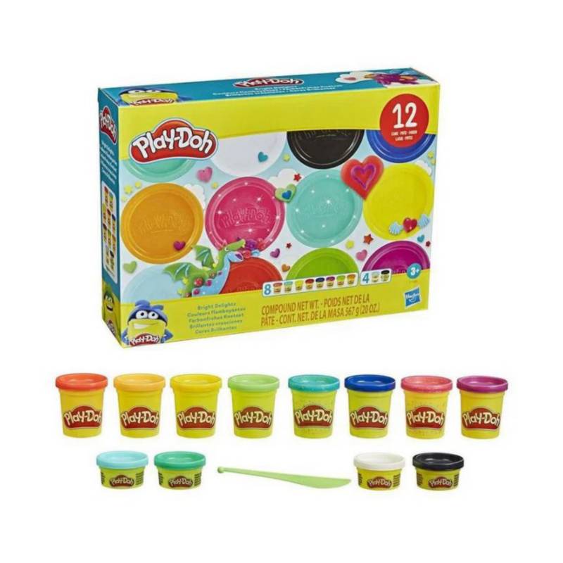 PLAY DOH - Play doh bright delights multicolor pack hasbro