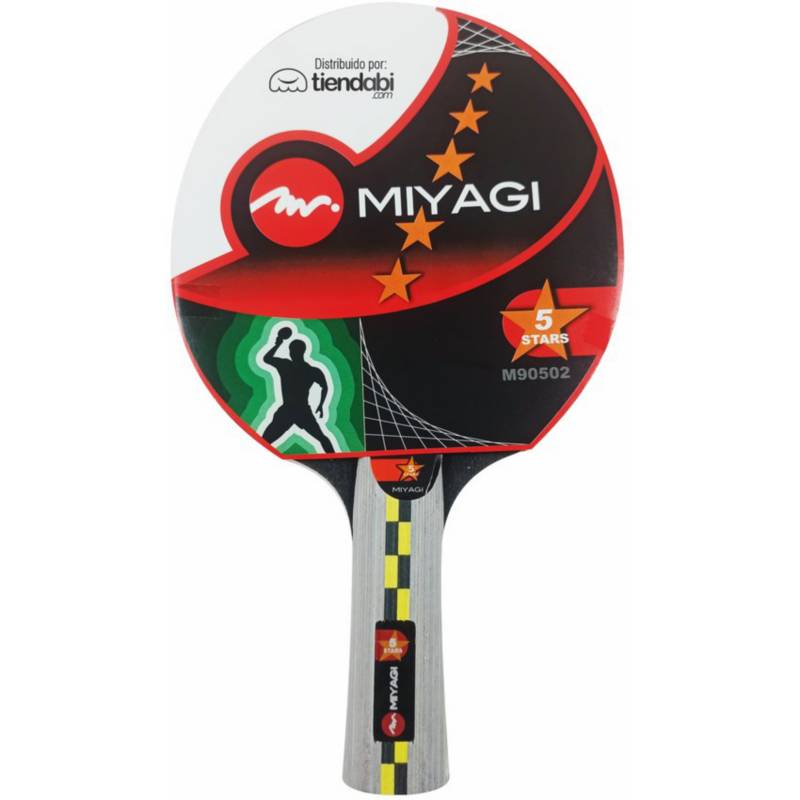 invernadero Previamente aislamiento Raqueta de ping pong Miyagi 5 Estrellas MIYAGI | falabella.com