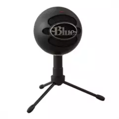 BLUE - Micrófono USB para Streaming Grabación Blue Snowball - Negro