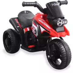 PRINSEL - Moto Eléctrica Para Niños Magnum Pro Montable 6V Rojo