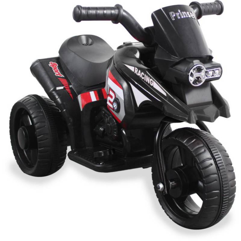 PRINSEL - Moto Eléctrica Para Niños Magnum Pro Montable 6V Negro