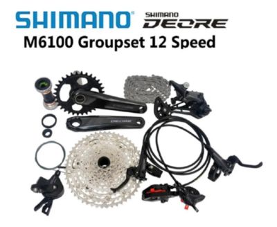 Grupo Shimano Deore M6100 1 12 Vel monoplato MTB SHIMANO