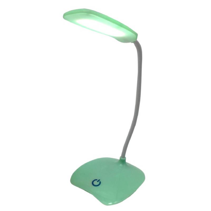 Lámpara de Mesa LED 4W Recargable Flexible Luz Blanca - ILUMAX