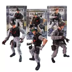 GENERAL - Call of Duty Soldados x3 Juguetes Colección Juguetería