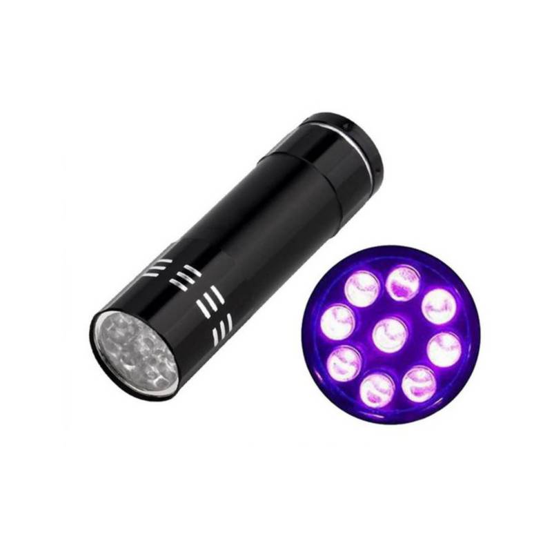 Linterna Ultravioleta con 9 LEDS al Mejor Precio