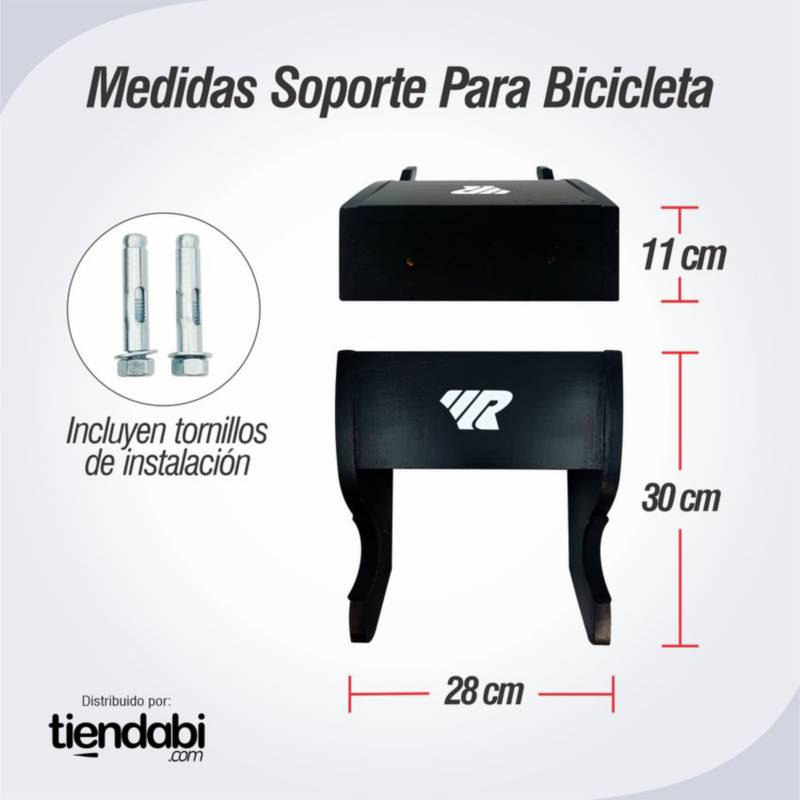 Soporte Para Bicicleta de Pared Repisa Multifuncional – TIENDABI