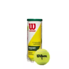 WILSON - Tubo De Pelotas De Tenis 3 Wilson Championship Regular Duty