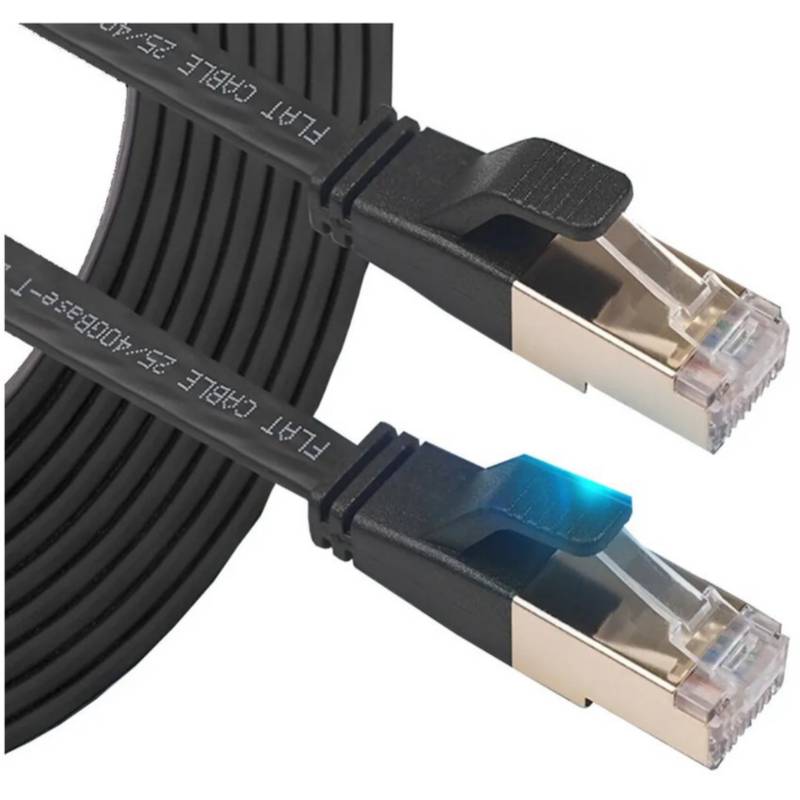 Cable utp cat 8 rj45 ethernet 3m ponchado certificado 40gbps