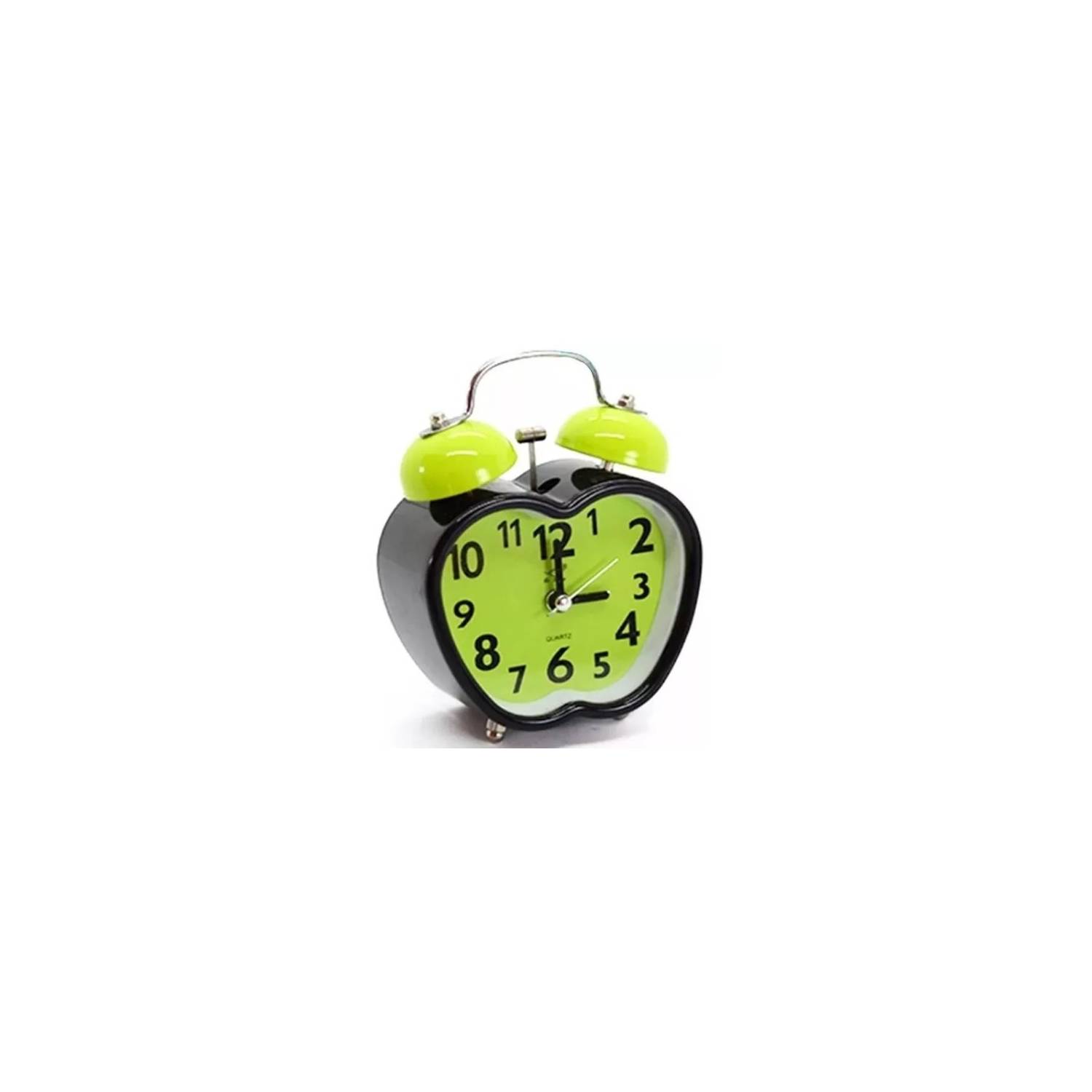 Reloj Despertador Vintage Clásico Doble Campana Con Luz