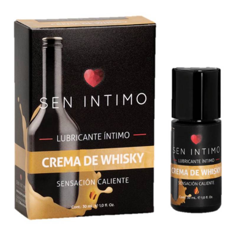 Lubricante Intimo Caliente Crema De Whisky 30 Ml Sen Intimo Sen Intimo 0083