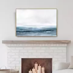 DE CASA - Cuadro canvas oceano 100 x 80 cm