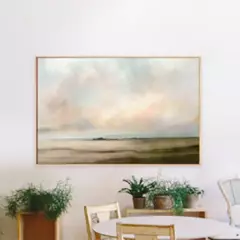 DE CASA - Cuadro canvas mar otoñal 100 x 80 cm