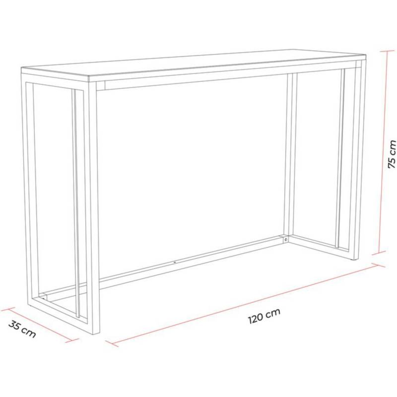 Mueble Recibidor Consola De Entrada BURSA - Alik Diseño