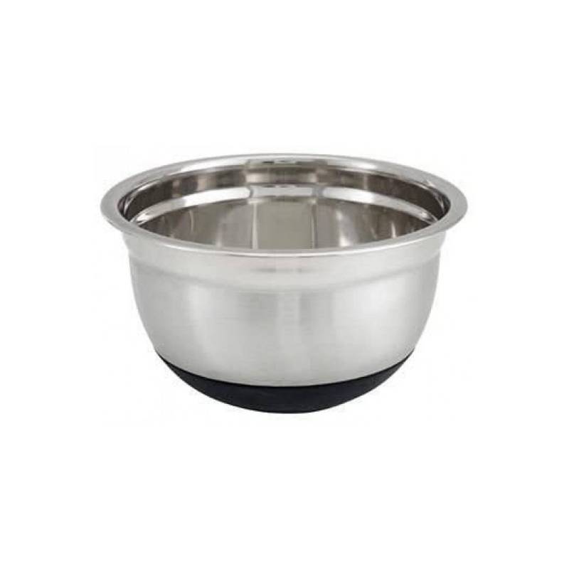 WINCO - Bowl en acero de 21 cm x 3 qt