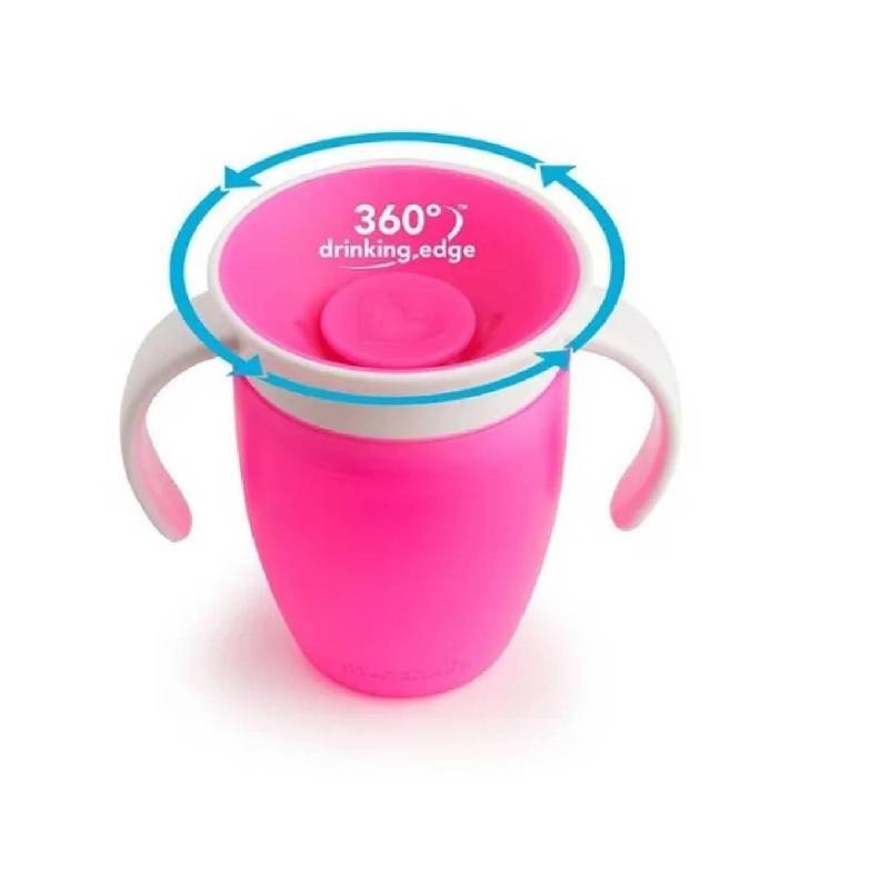 Vaso bebé anti derrame 360 miracle MUNDO BEBE