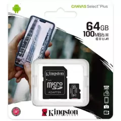 KINGSTON - Memoria micro sd 64 gb kingston