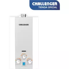 CHALLENGER - Calentador challenger tiro forzado 6lts refwhg7062 - blanco