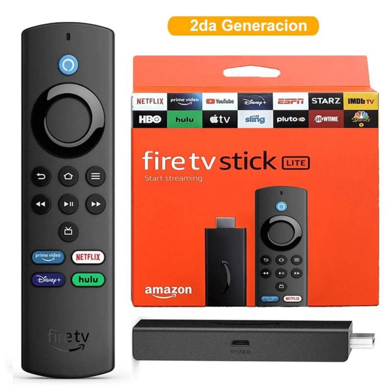 Funda con mando a distancia para  Fire TV Stick Lite Alexa Voice  Remote Lite 2.ª generación FLhrweasw Nuevo