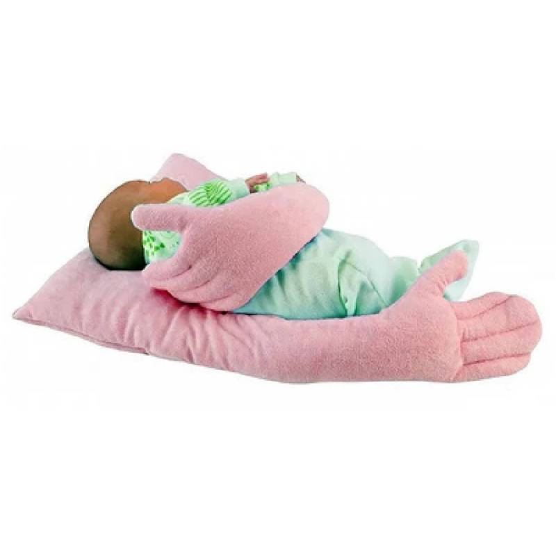 Almohada de bebé con brazos protectores