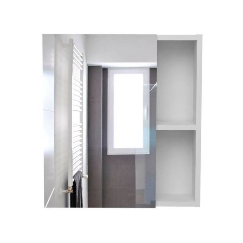 Espejo de baño flotante Madrid 60 cm alto x 45 cm ancho x 1.9 cm fondo RTA  DESIGN