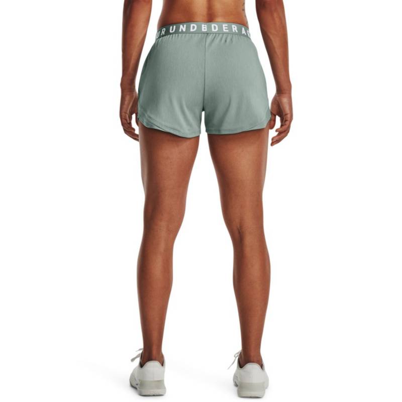 Short Under Armour Play Up Twist 3.0 Mujer-Verde