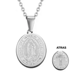 DAYOSHOP - Collar Medalla Virgen De Guadalupe - Señor De Los Milagros