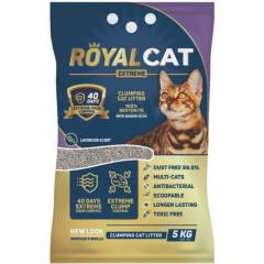 ROYAL CAT - Arena para gatos royal cat lavanda 5k