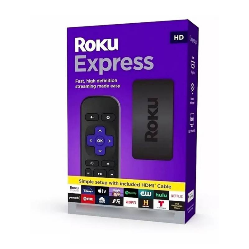 ROKU - Roku Express Hd Disney Netflix Prime Video Original